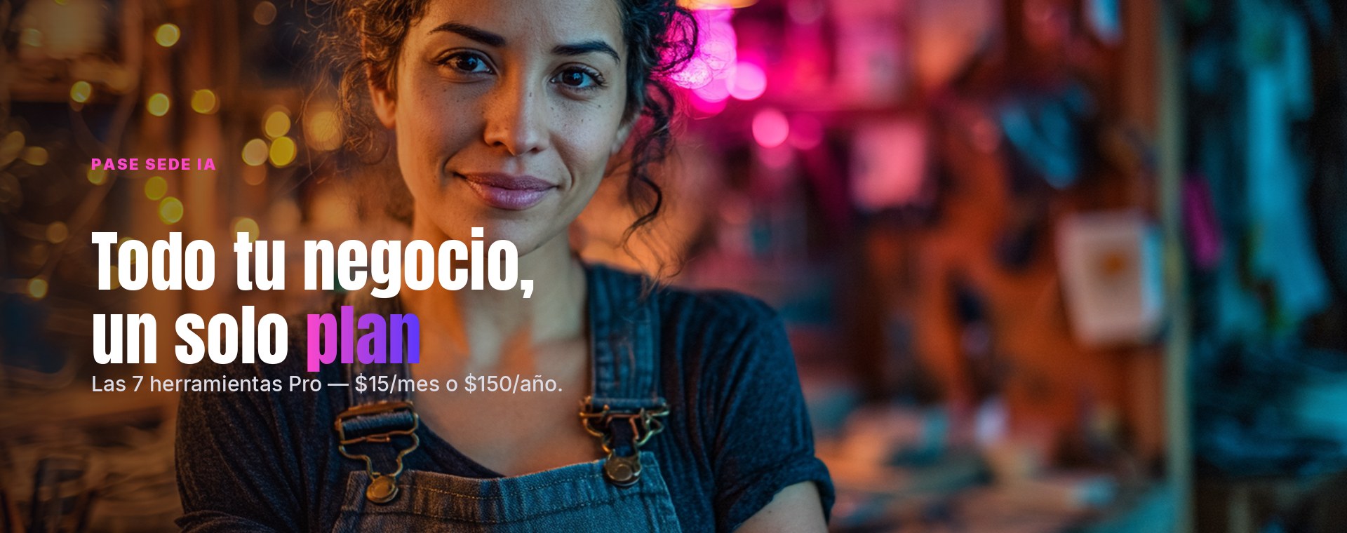 Pase Sede IA — todo tu negocio en un solo plan